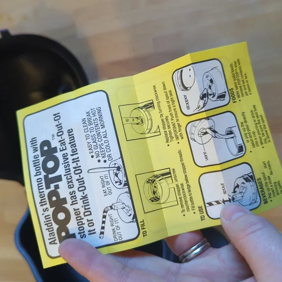 Vintage Mickey Mouse Lunchbox and Tumbler Thermos Set - Picture 12 of 12